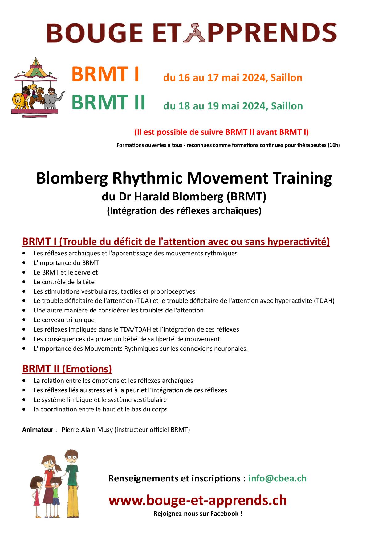 RMT I et II Saillon du 16 au 19 mai 2024